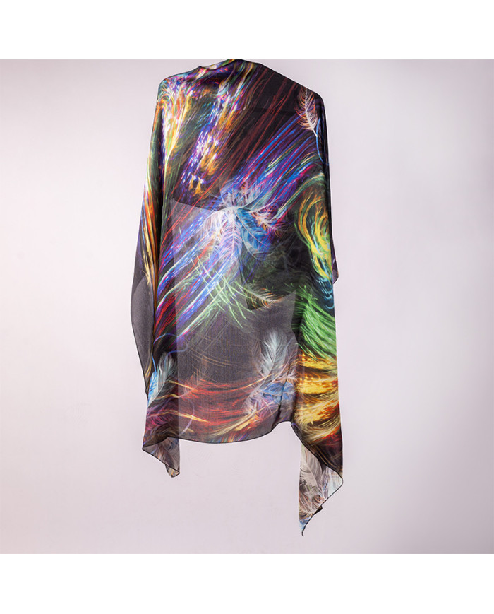 FOULARD 'O' SATINE DE SOIE IMP 1.05 ACF