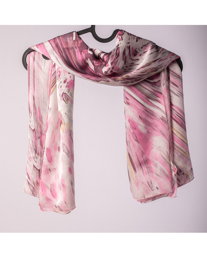 FOULARD 'O' SATINE DE SOIE IMP 1.05 ACF