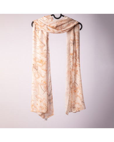 Aalam Châle CHALE DIGI CREPE | Châle Maroc | Made in Morocco