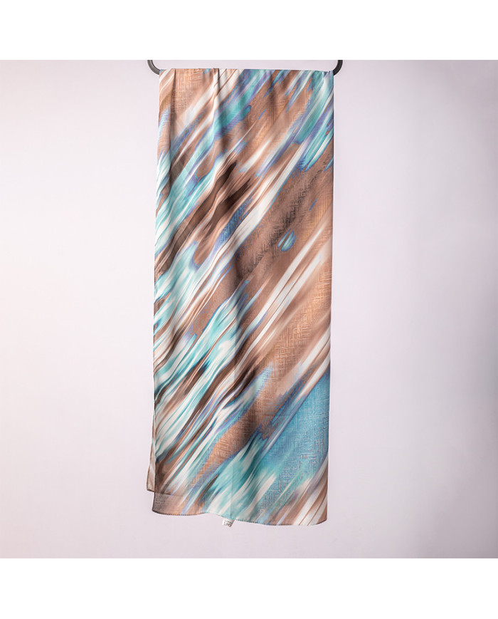 Aalam Châle | Châles Imprimés Crêpe Étoile | CHALE DIGI CREPE ETOILE IMP 0.70 X 1.80 ACF | 70,00 MAD | Casablanca, Maroc