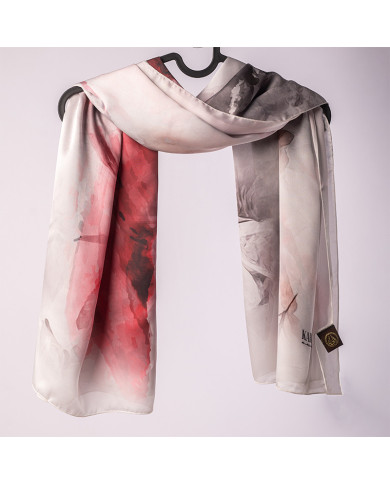 Aalam Châle | Printed Scarves Bella Soie | FOULARD DIGI BELLA SOIE IMP 1.20 | 120,00 MAD | Casablanca, Morocco