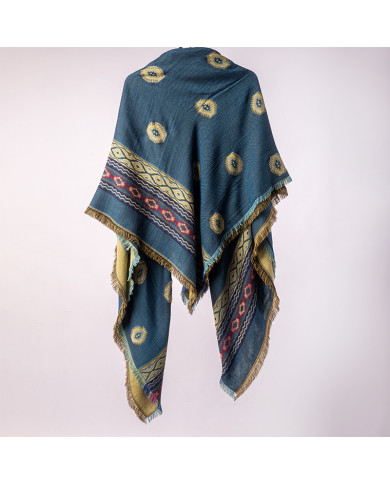 FOULARD EXTRA JAQUARD EFF STRASS A0381