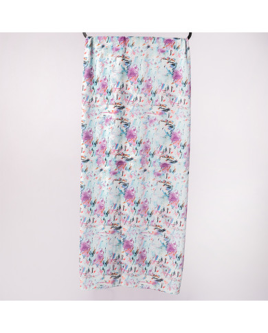 CH CREPE SHARKIA IMP — Châle Maroc Foulard Femme | Aalam Châle