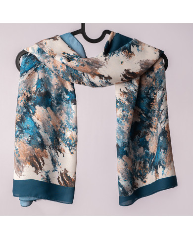 Aalam Châle | FD DIGI CREPE ETOILE | Châle Maroc Foulard Femme