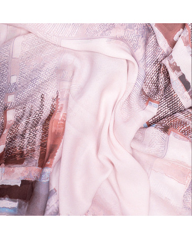 CHALE DIGI CREPE | Aalam Châle — Foulard Femme Made in Morocco
