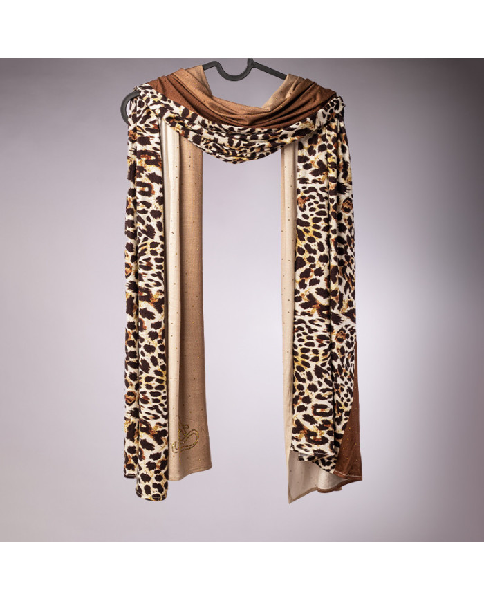 CHALE LYCRA (1-3) VISCOSE AS STRASS IMP ACF