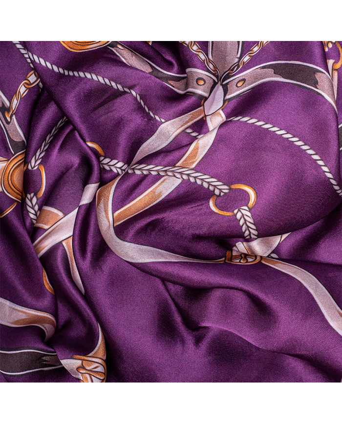FOULARD 'O' SATINE DE — Châle Maroc Foulard Femme | Aalam Châle