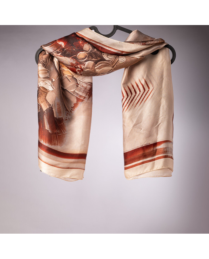 Aalam Châle — FOULARD 'O' SATINE DE | Châle Maroc Made in Morocco