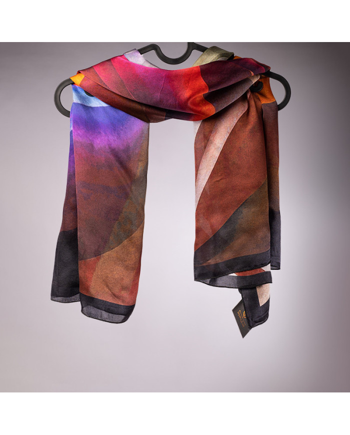 Aalam Châle | FOULARD 'O' SATINE DE | Châle Maroc Foulard Femme