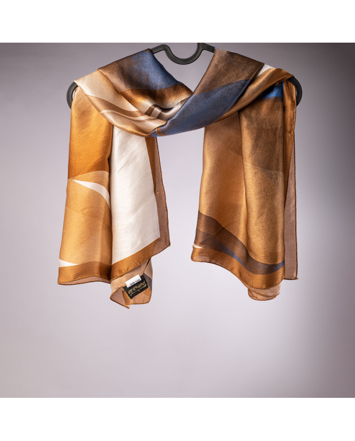 FOULARD 'O' SATINE DE | Châle Maroc | Foulard Femme | Aalam Châle