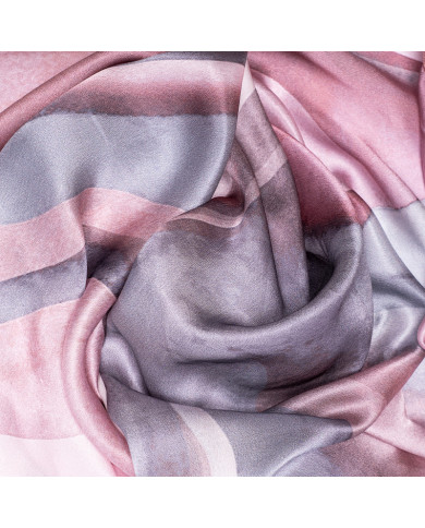 FOULARD 'O' SATINE DE SOIE IMP 1.05 ACF