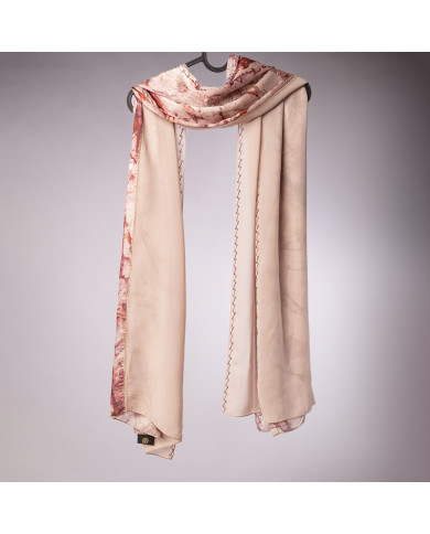 عالم الشال | شالات مطبوعة بيلا سواي | CHALE PATCHALE (7-9) DIGI BELLA SOIE INDO DARSS IMP KBD | 190,00 MAD | الدار البيضاء، المغ