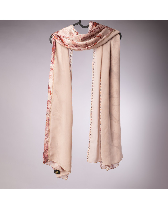 عالم الشال | شالات مطبوعة بيلا سواي | CHALE PATCHALE (7-9) DIGI BELLA SOIE INDO DARSS IMP KBD | 190,00 MAD | الدار البيضاء، المغ