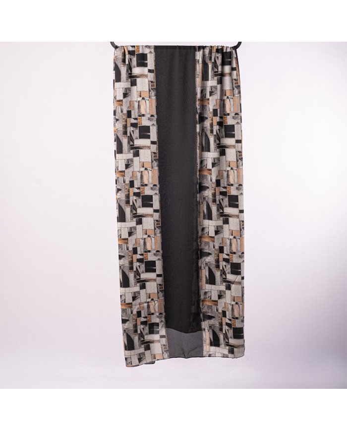 CHALE STRASS (4-6) DIGI CREPE ETOILE IMP 0.70 X 1.80