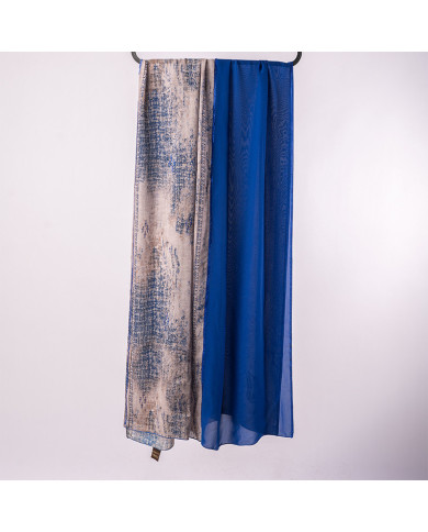 عالم الشال | شالات مطبوعة إندو شيفون | CHALE PATCHALE (4-6) DIGI INDO CHIFFON IMP KBD ACF | 180,00 MAD | الدار البيضاء، المغرب