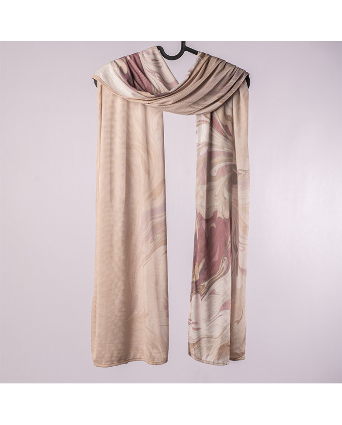 Aalam Châle | Printed Shawls Premium Lycra | CHALE LYCRA DIGI EXTRA FIN IMP 0.75 X 1.90 ACF | 70,00 MAD | Casablanca, Morocco