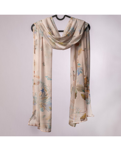 عالم الشال | شالات مطبوعة ليكرا فاخرة | CHALE LYCRA DIGI CREPE IMP 0.70 X 1.80 ACF | 70,00 MAD | الدار البيضاء، المغرب