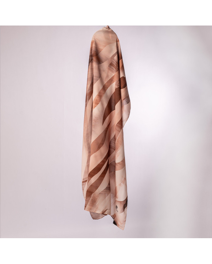 عالم الشال | شالات مطبوعة إندو شيفون | CHALE DIGI INDO CHIFFON IMP 0.70 X 1.80 ACF | 119,00 MAD | الدار البيضاء، المغرب