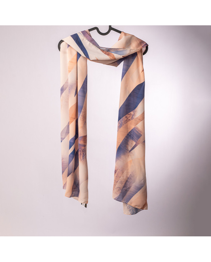 عالم الشال | شالات مطبوعة إندو شيفون | CHALE DIGI INDO CHIFFON IMP 0.70 X 1.80 ACF | 119,00 MAD | الدار البيضاء، المغرب