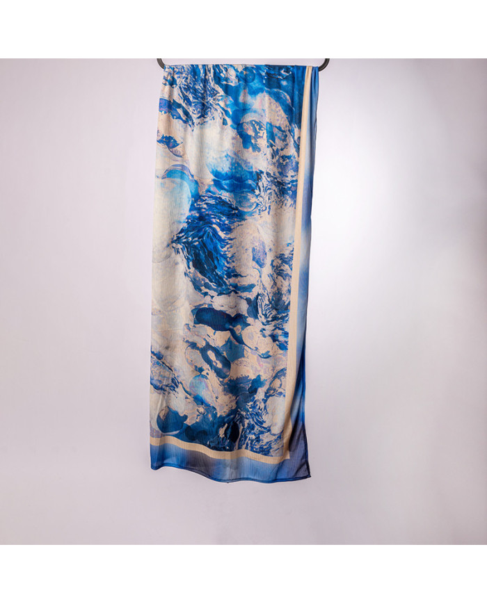 Aalam Châle | Printed Shawls Premium Lycra | CHALE LYCRA DIGI EXTRA FIN IMP 0.75 X 1.90 ACF | 70,00 MAD | Casablanca, Morocco