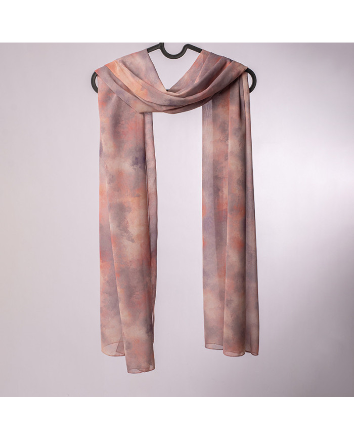 Aalam Châle | Printed Shawls Alexandrie Crepe | CHALE CREPE ALEXANDRIE IMP 0.70 X 1.80 ACF | 60,00 MAD | Casablanca, Morocco