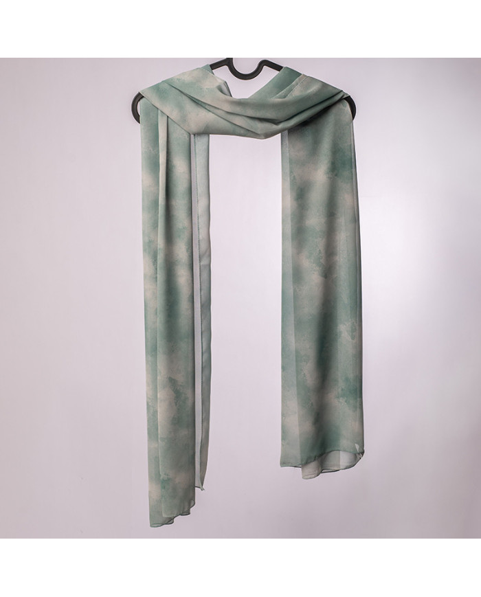 Aalam Châle | Châles Imprimés Crêpe Alexandrie | CHALE CREPE ALEXANDRIE IMP 0.70 X 1.80 ACF | 60,00 MAD | Casablanca, Maroc