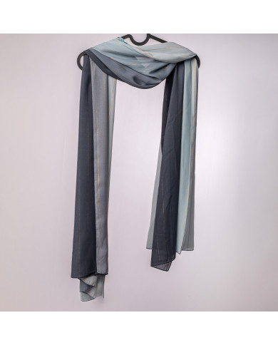 عالم الشال | شالات مطبوعة كريب لوريكس | CHALE DIGI CREPE LUREX STRASS IMP 0.70 X 1.80 ACF | 139,00 MAD | الدار البيضاء، المغرب