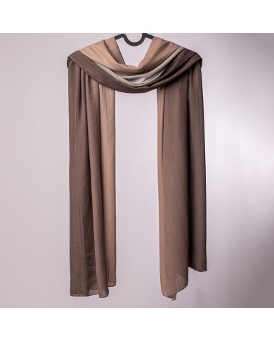 CHALE DIGI CREPE LUREX STRASS IMP 0.70 X 1.80 ACF