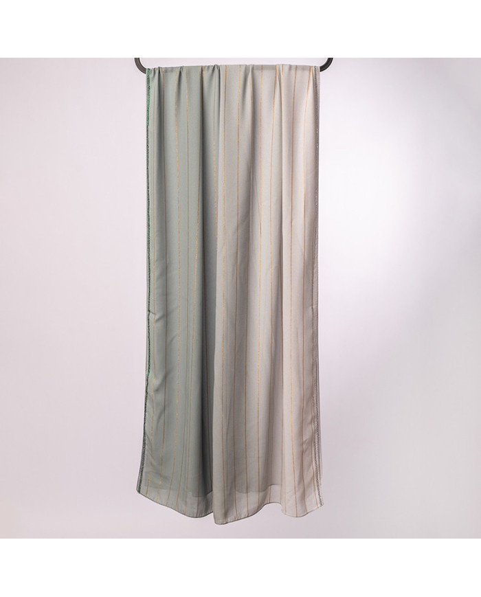 CHALE DIGI CREPE LUREX STRASS IMP 0.70 X 1.80 ACF