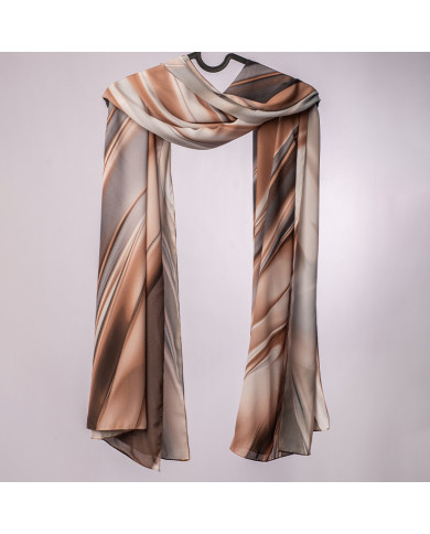 Aalam Châle | CHALE DIGI CREPE | Châle Maroc Foulard Femme
