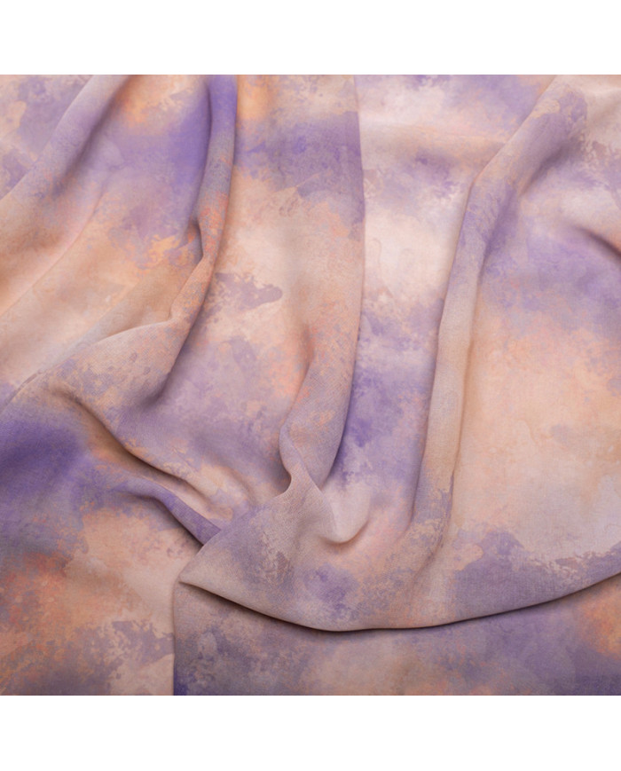 Aalam Châle | Printed Shawls Alexandrie Crepe | CHALE CREPE ALEXANDRIE IMP 0.70 X 1.80 ACF | 60,00 MAD | Casablanca, Morocco