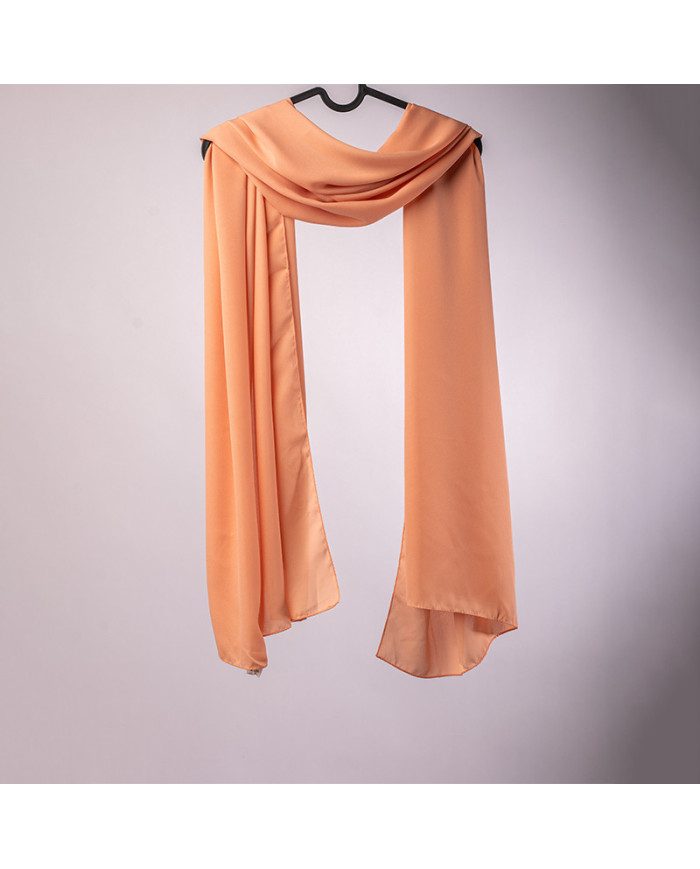 Aalam Châle | Châles Unis Crêpe Koweitia | CHALE CREPE KOWEITIA UNI 0.70 X 1.80 | 40,00 MAD | Casablanca, Maroc