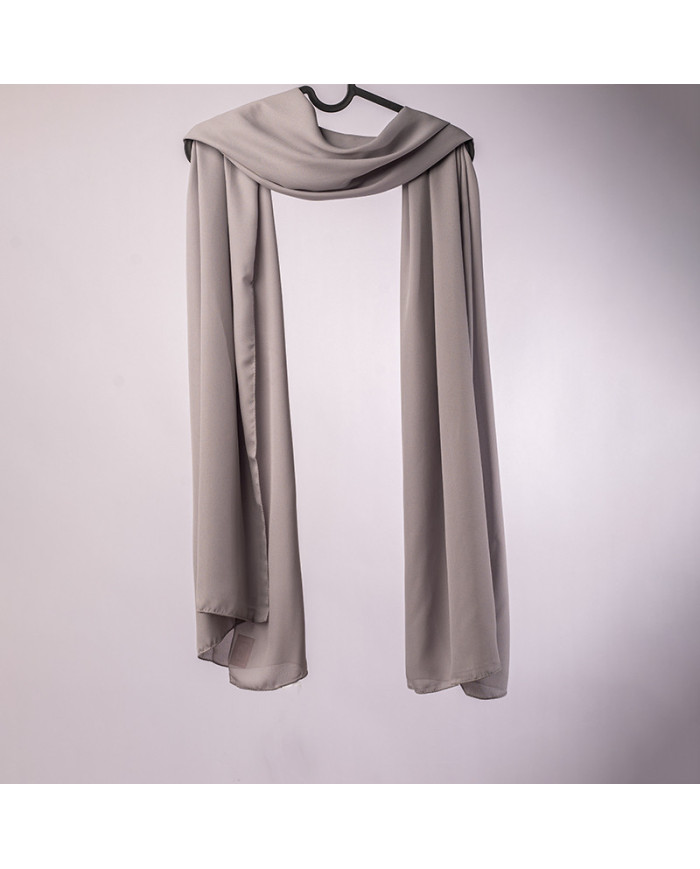 Aalam Châle | Châles Unis Crêpe Koweitia | CHALE CREPE KOWEITIA UNI 0.70 X 1.80 | 40,00 MAD | Casablanca, Maroc