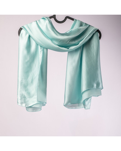 FOULARD 'O' SATINE DE SOIE UNI 1.05 ACF