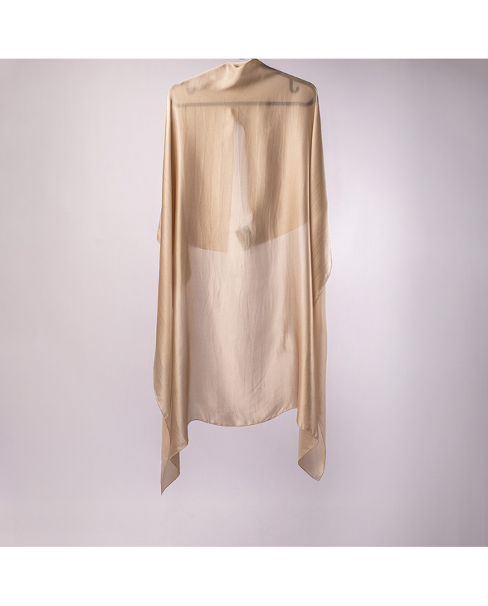 FOULARD 'O' SATINE DE SOIE UNI 1.05 ACF