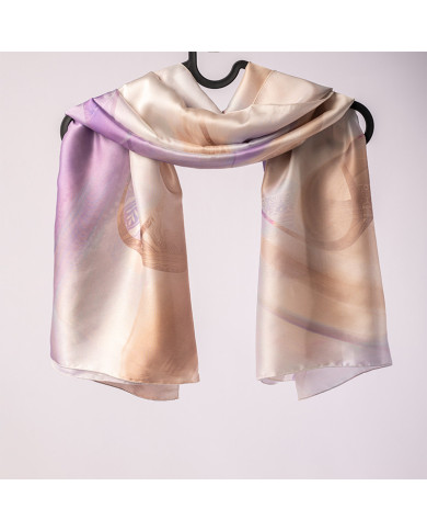 عالم الشال | فولارات مطبوعة فطون | FOULARD DIGI FOUTOUNE IMP 1.05 ACF | 70,00 MAD | الدار البيضاء، المغرب