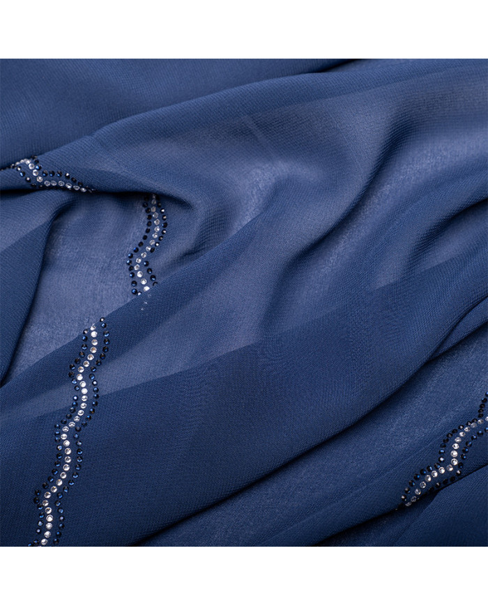 عالم الشال | شالات سادة إندو شيفون | CHALE INDO CHIFFON STRASS A0278 UNI ACF | 149,00 MAD | الدار البيضاء، المغرب