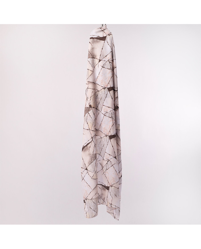 Aalam Châle | Printed Shawls Bella Mar Crepe | CHALE DIGI CREPE BELLA MAR IMP 0.70 X 1.80 ACF | 70,00 MAD | Casablanca, Morocco