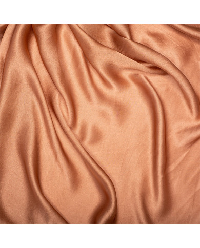 FOULARD 'O' SATINE DE SOIE UNI 1.05 ACF