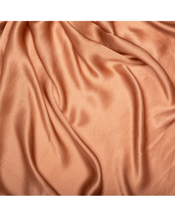 FOULARD 'O' SATINE DE SOIE UNI 1.05 ACF