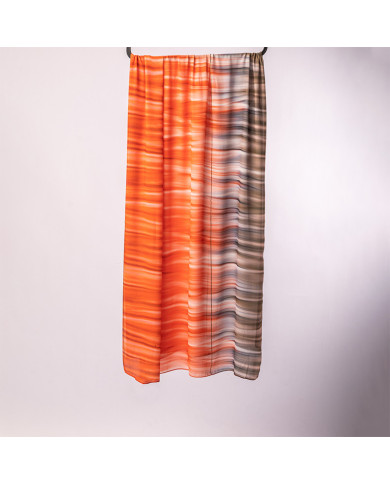 عالم الشال | شالات مطبوعة كريب شرقية | CHALE DIGI CREPE SHARKIA STRASS IMP 70X180 ACF | 100,00 MAD | الدار البيضاء، المغرب
