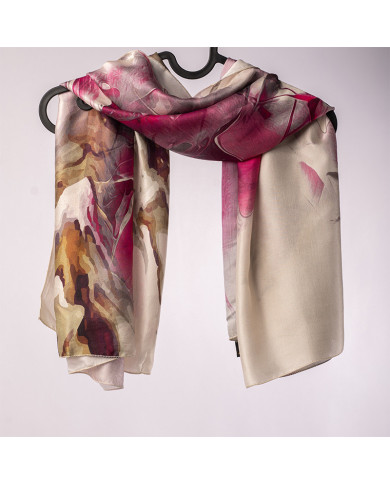 Aalam Châle | FOULARD 'O' FIBRE DE — Châle Maroc Made in Morocco