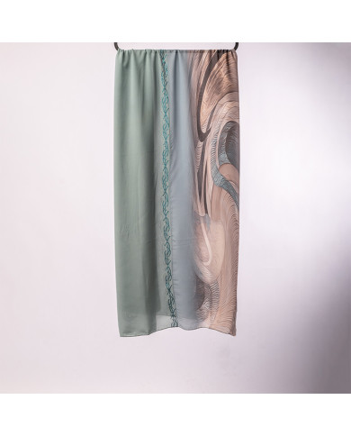 عالم الشال | شالات مطبوعة إندو شيفون | CHALE PATCHALE (7-9) DIGI INDO CHIFFON IMP 0.70 X 1.80 | 190,00 MAD | الدار البيضاء، المغ