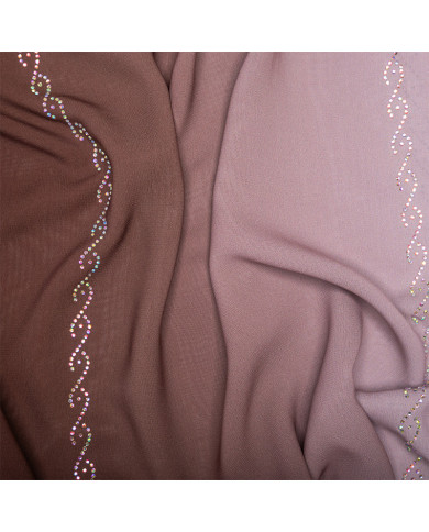 CHALE DIGI (7-9) INDO CHIFFON DARSS STRASS IMP KBD ACF