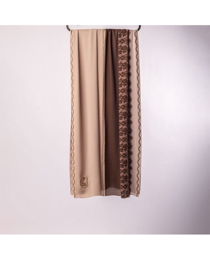عالم الشال | شالات مطبوعة كريب شرقية | CHALE PATCHALE (7-9) DIGI CREPE SHARKIA DARSS KBD IMP | 200,00 MAD | الدار البيضاء، المغر