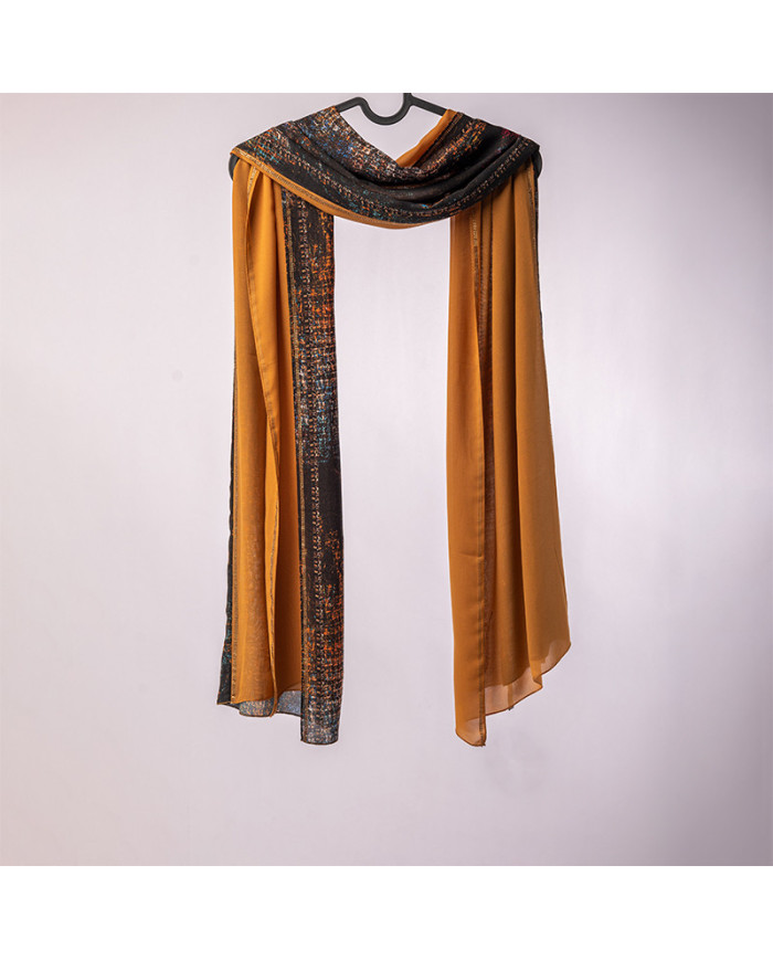 CHALE PATCHALE (4-6) DIGI INDO CHIFFON IMP KBD ACF