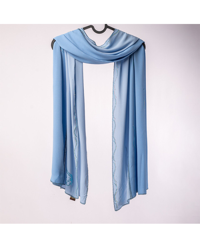 عالم الشال | شالات سادة قماش فاخر | CHALE PATCHALE SHARKIA 2DARSS DC STRASS 5LA0415 UNI KBD ACF | 180,00 MAD | الدار البيضاء، ال