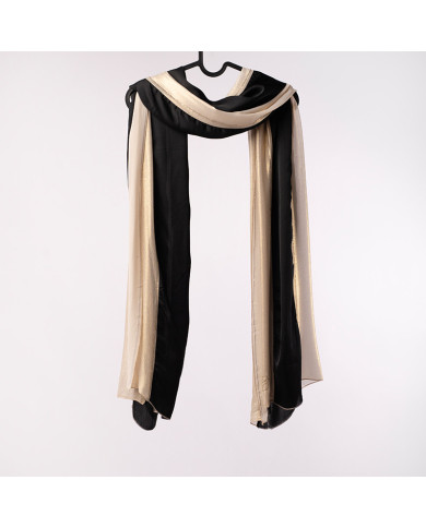 CHALE PATCHALE GOLD SATIN DIAM STRASS UNI 70X1.85 7LA0001
