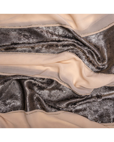 CHALE PATCHALE INDO SK6387 FOIL STRASS 8LA0081 UNI
