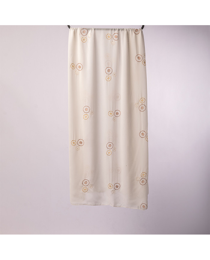 Aalam Châle | Solid Shawls Premium Fabric | CHALE INDO BRD STRASS UNI 0.70 X 180 (3L086) KBD | 129,00 MAD | Casablanca, Morocco